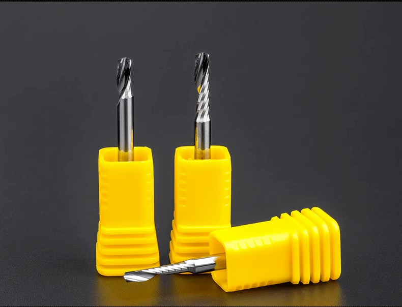 Spiral 'O' Single Flute Bit for Metal - 1/8″ Shank - Makera