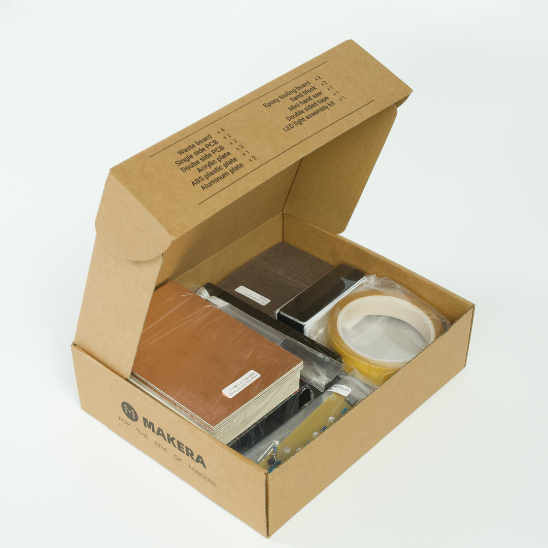 Carvera Kit de materiales de ejemplo
