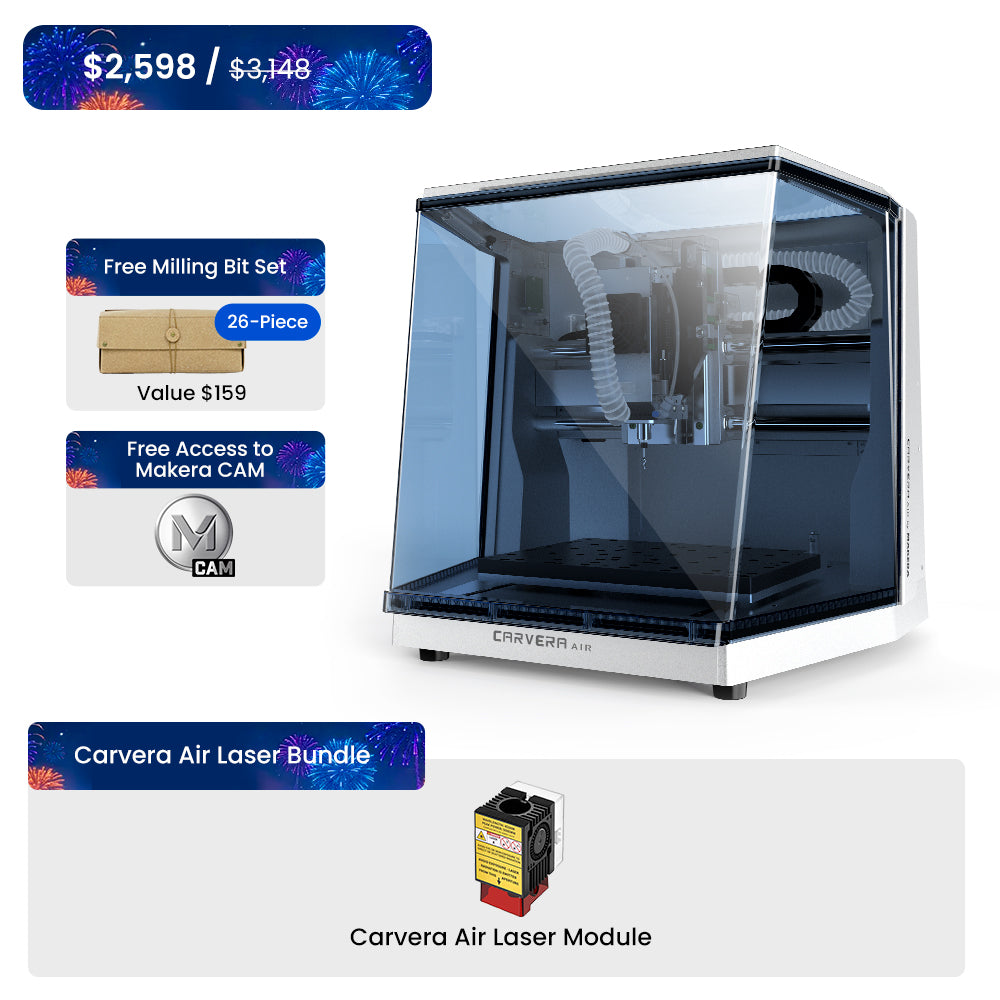 Carvera Air Desktop CNC Machine