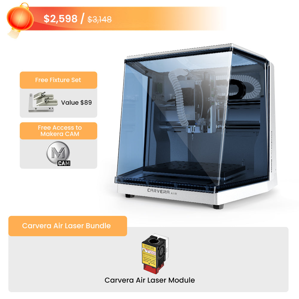 <tc>Carvera Air</tc> デスクトップCNCマシン