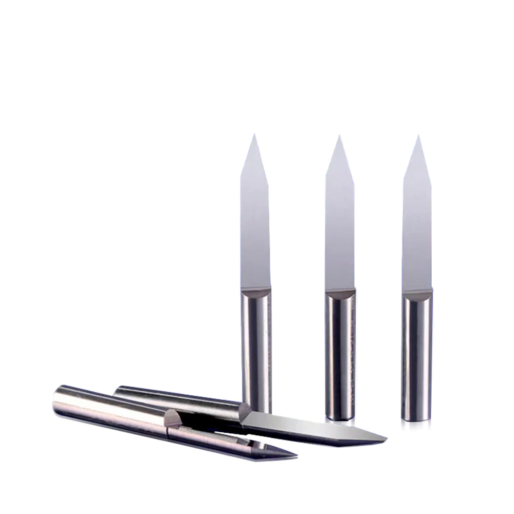 Mèche à graver à simple cannelure - tige 1/8″