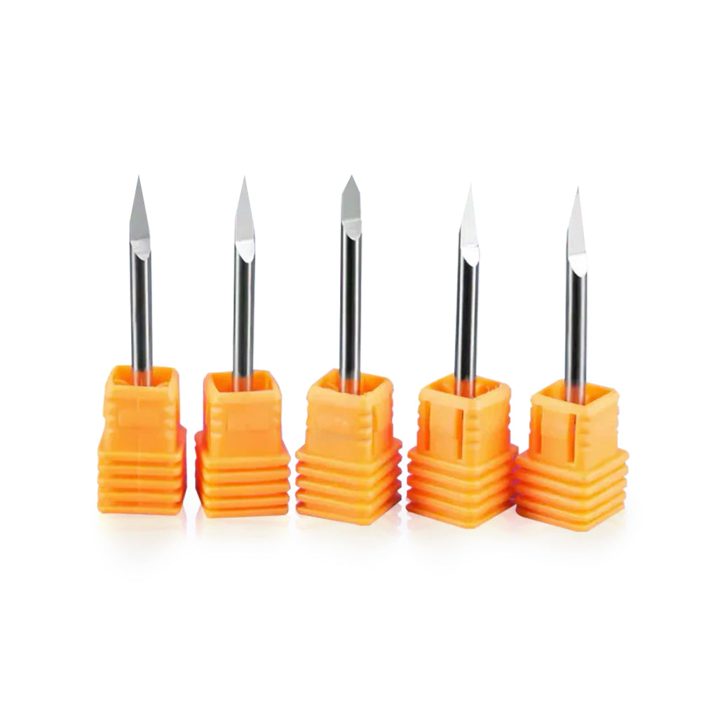 Mèche de gravure à simple cannelure pour métal - tige 1/8″