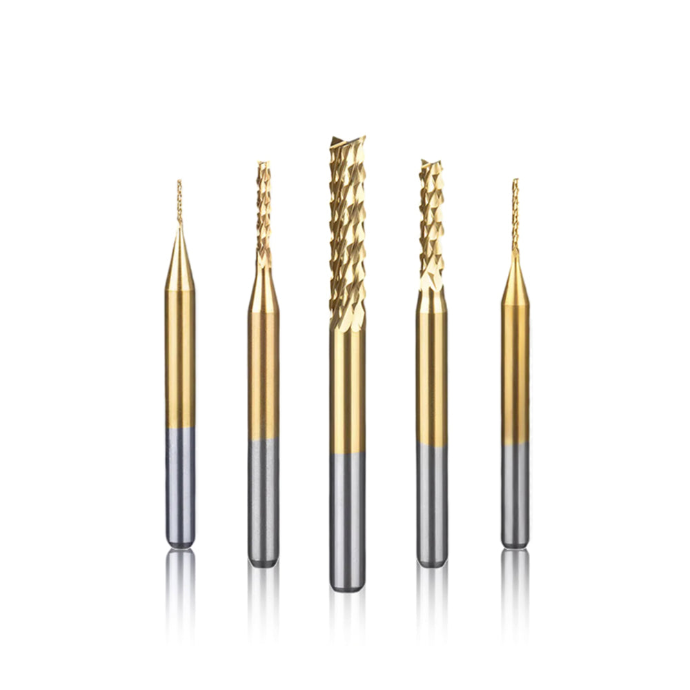 Embout de maïs à revêtement TiN - tige 1/8″