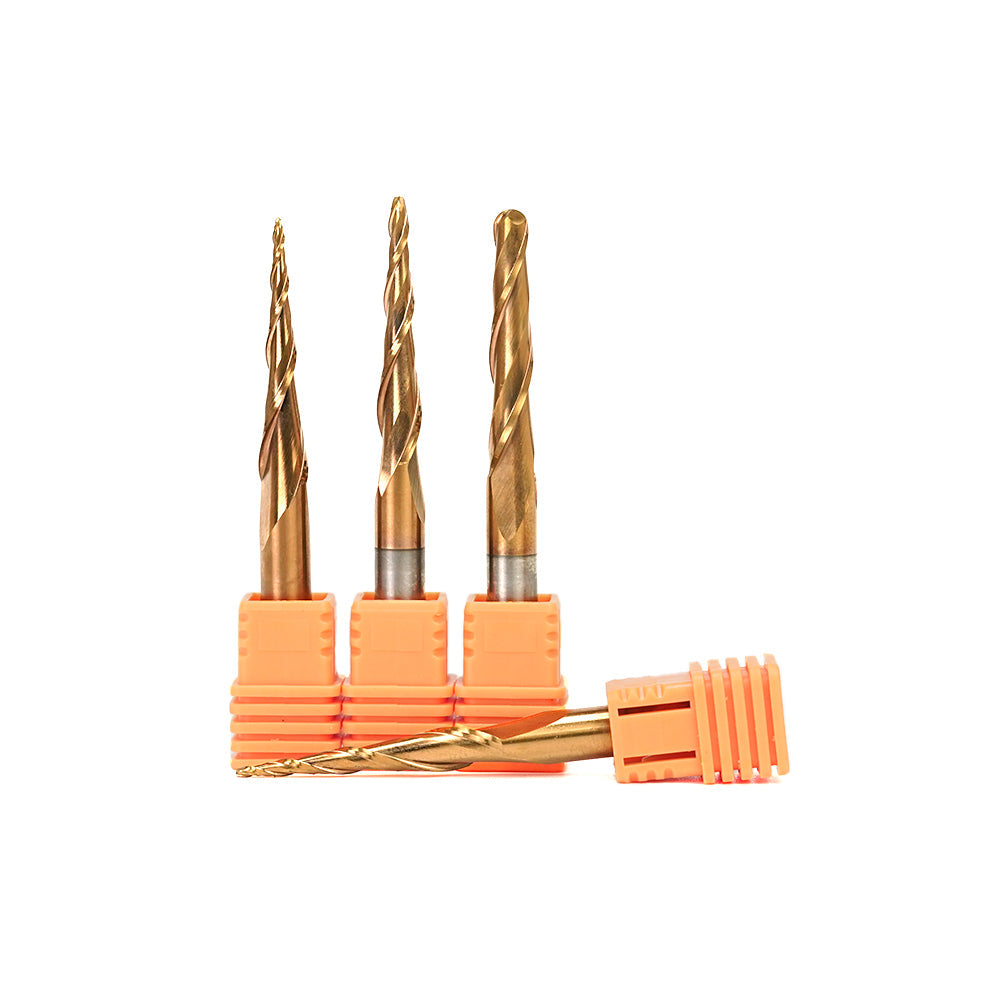 Two Flute Ball Nose Engraving Bit - 6mm (15/64″) Shank