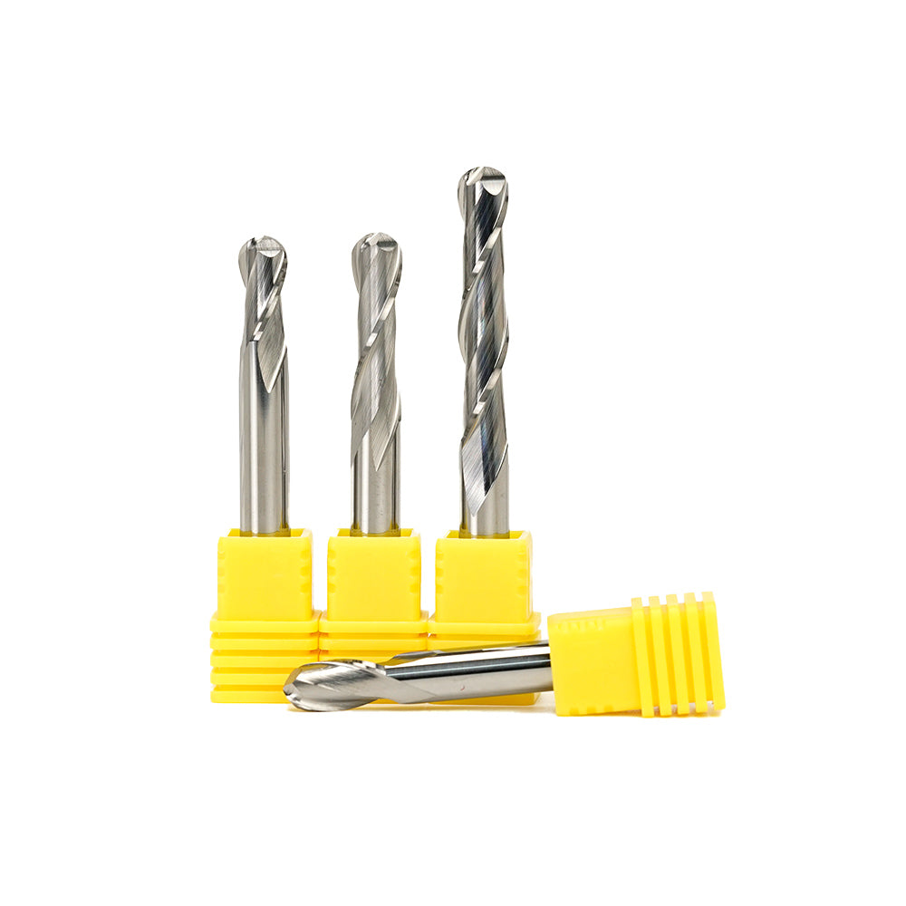 Two Flute Ball Nose Bit - 6mm (15/64") Shank