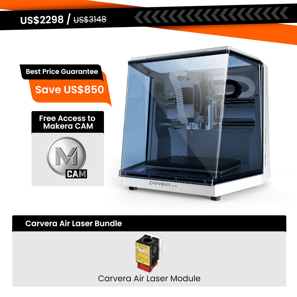 <tc>Carvera Air</tc> デスクトップCNCマシン