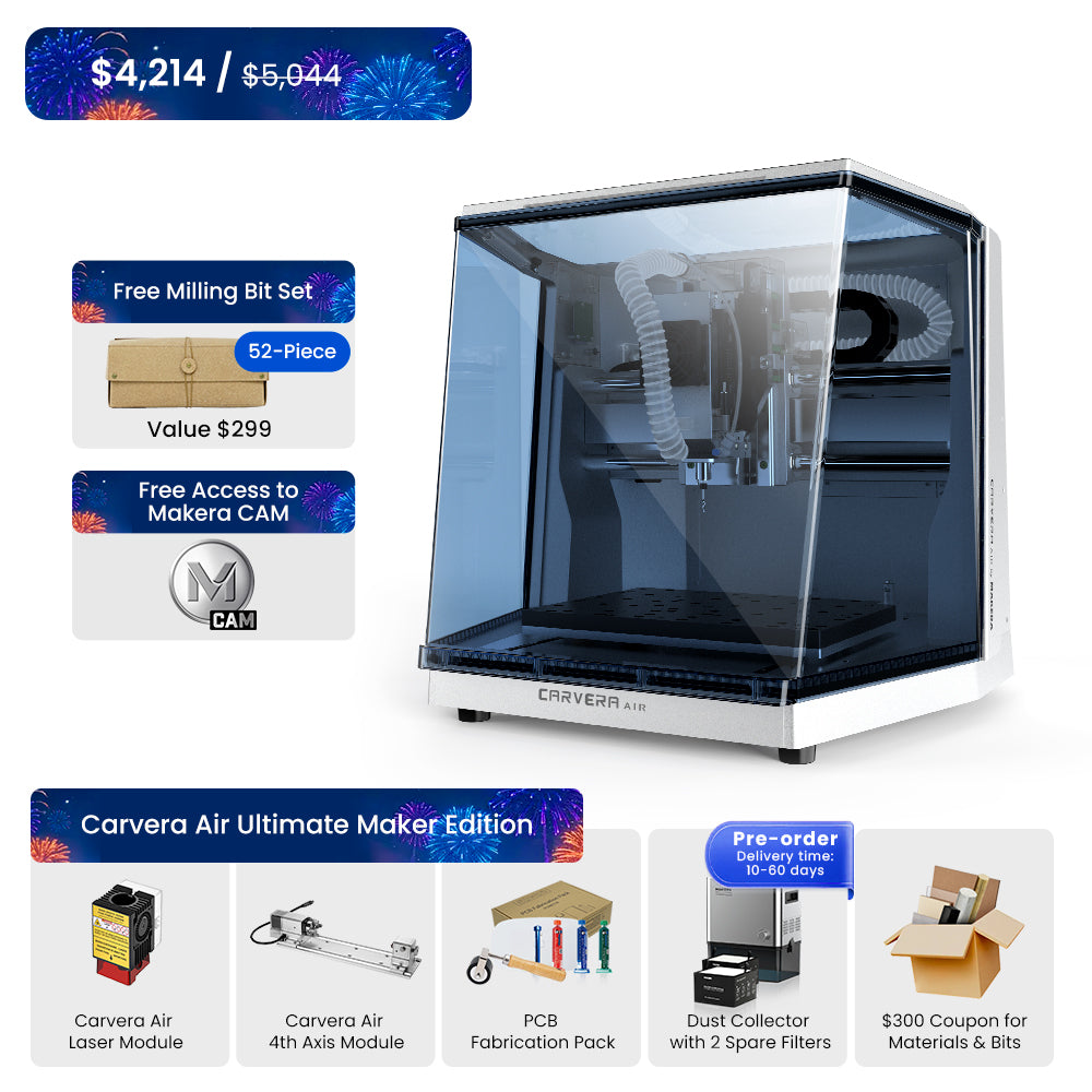Carvera Air Desktop CNC Machine