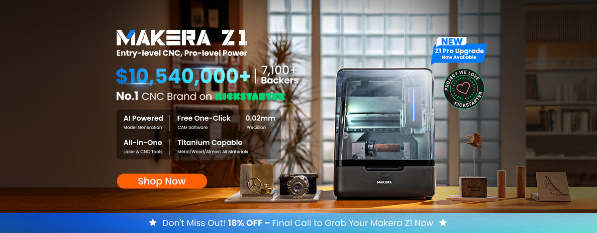 Makera Global Store | Desktop CNC & CNC Milling Machines
