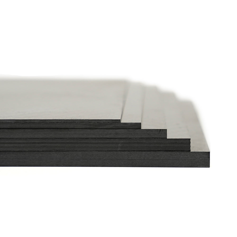 Plaque de fibre de carbone