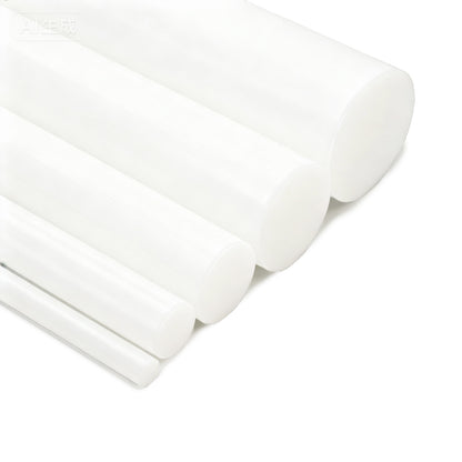 White Delrin Round Bar