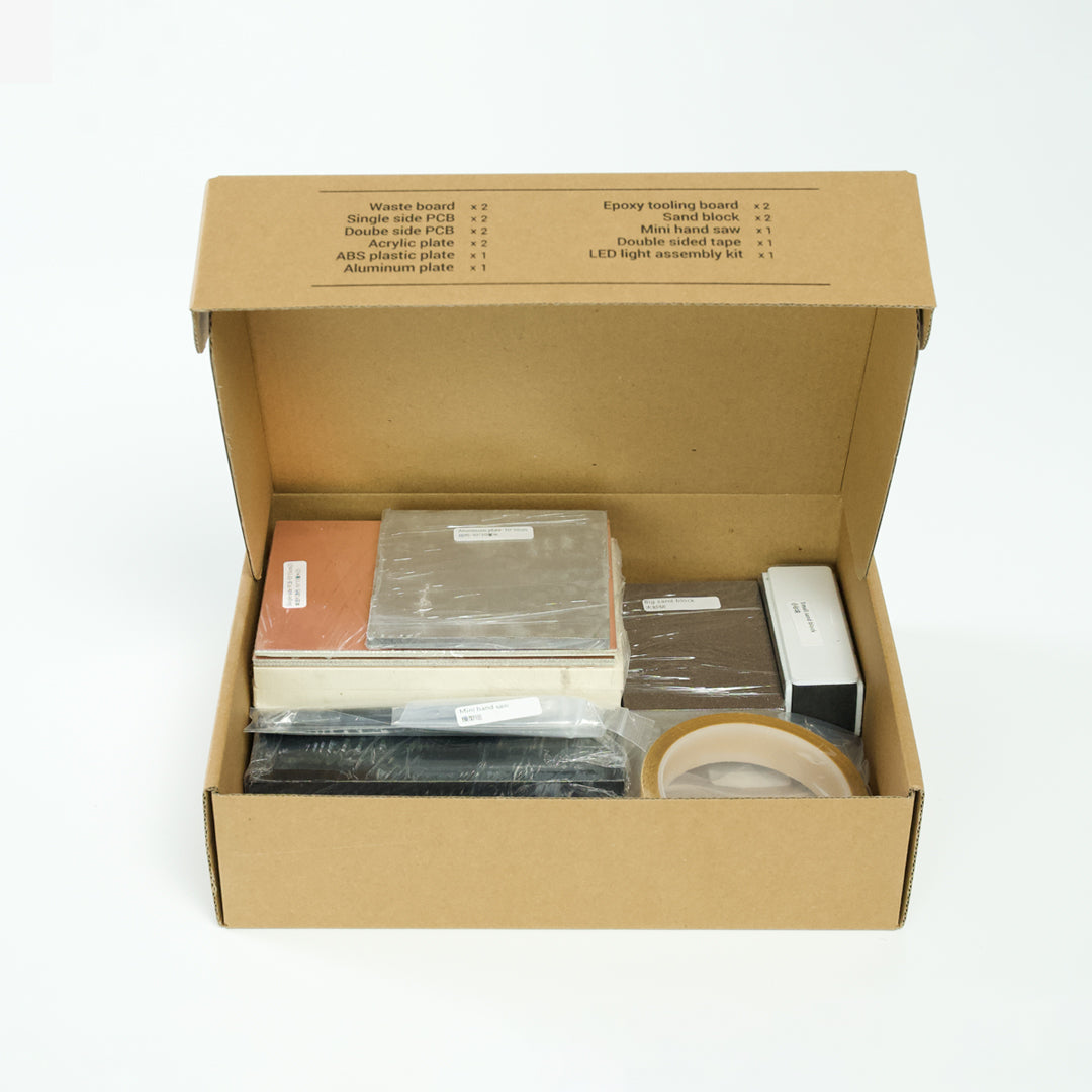 Carvera Air Kit de matériel d'exemples