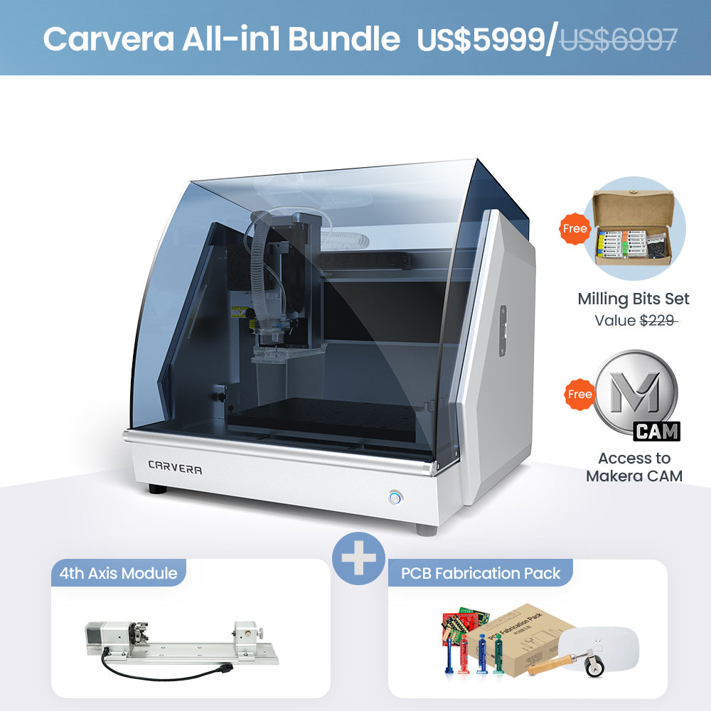 <tc>Carvera</tc> Macchina CNC da tavolo