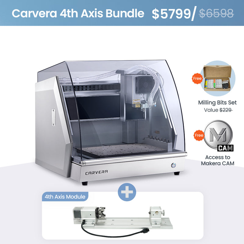 Carvera: The Smartest Desktop CNC Machine – Global Makera