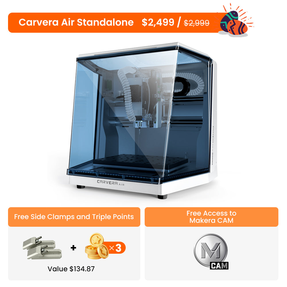 <tc>Carvera Air</tc> デスクトップCNCマシン