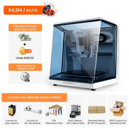 <tc>Carvera Air</tc> デスクトップCNCマシン