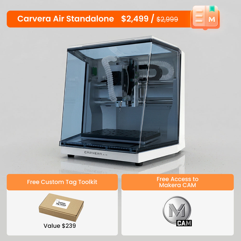 <tc>Carvera Air</tc> 桌上型CNC工具機