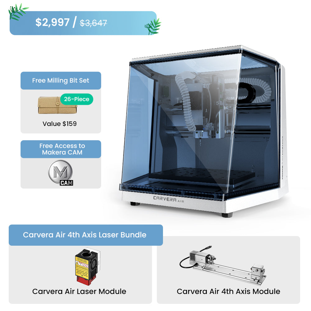 Carvera Air Desktop CNC Machine